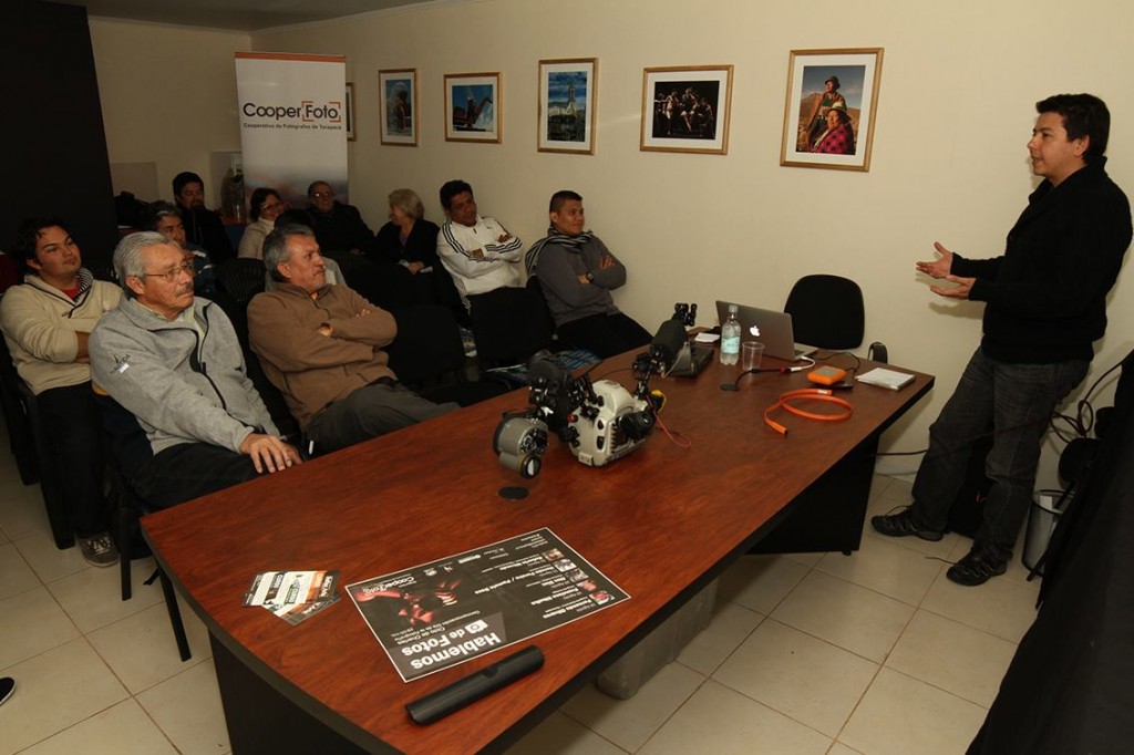 Una de las jornadas de "Hablemos de Fotos".