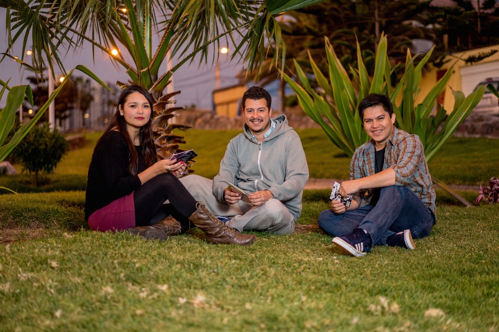 Sully, Rodrigo y Ory, fundadores del Guayabismo.
