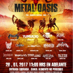Bandas nacionales, de Perú y Bolivia se presentarán en el Metal Oasis 2017