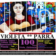 Canto y poesía para recordar a Violeta Parra
